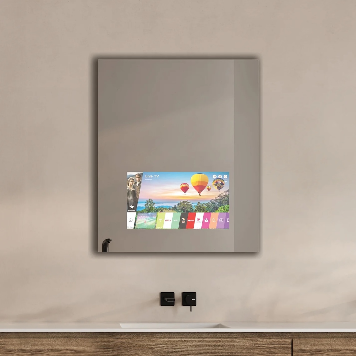 Elevate Your Bathroom with Séura Mirror TVs